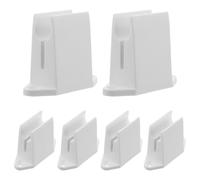 VILLCASE 6pièces Support de Manivelle Auvent Plastique Équerre Murale pour Manivelle de Store Roulant de Toit Rétractable Jusqu à Unités par Lot Fixation Simple avec Vis de Store