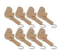 VILLCASE Accessoires D'installation de Stores Mécanisme de Verrouillage Sécurisé, Design Simple à Clip, en Plastique, Lot de 8 Pièces pour Réparation Aveugle