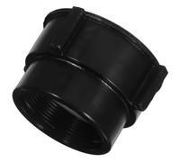 VILLCASE Adaptateur Joint d'eau IBC Réservoir 75mm et Filetage Grossier pour 2 Pouces Fin en Plastique en Caoutchouc Épais pour Irrigation Liquides de Jardin et Tuyaux