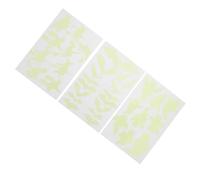 VILLCASE Autocollants Muraux Chauve-souris et Fantôme Sorcière en Pvc 3 Pièces Halloween Noctiluques Déchirables et Repositionnables et Créer une Ambiance Festive pour Décorer Fenêtres
