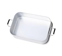 VILLCASE Boîte à Lunch avec Double Boucle D'oreille en Alliage D'aluminium Légère Facile à Transporter Laver, pour Repas en Plein Air ou Étudiants