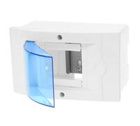 VILLCASE Boîte de Distribution Électrique en Plastique Blanc, Étanche et Résistante à L'usure, Facile à Nettoyer, pour Maisons et Ateliers Modernes
