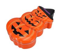 VILLCASE Boîte de Rangement Citrouille Orange Étanche pour Halloween et Automne, Conserve Fraîches, Design Créatif et Charmant