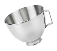 VILLCASE Bol Poignée Mélangeur 5l la Remplacement Inoxydable en Acier Confortable et Fond Plat pour Mixeur Cuisine Domestique