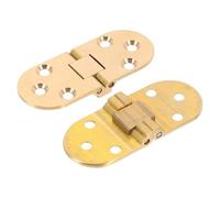 VILLCASE Charnières Rabattables Lot de 2 Set de Set de Pièces Vis en Laiton Installation Simple et Haute Résistance pour Plateau de Table pour Armoires et Bureaux