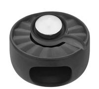VILLCASE Chauffe-théière en Céramique Noire Support pour Bougie, Maintien Chaleur et Accessoire Cérémonie du Thé Maison