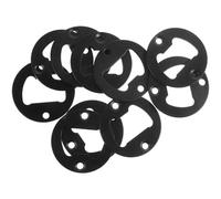 VILLCASE Kit de 10 Pièces D'accessoire Ouvre-bouteille Mural en Fer Noir, Partie Décapsuleur Plate, pour Fête Bière et Usage Domestique