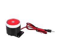 VILLCASE Klaxon Alarmant Mini 402 Filaire 12v en ABS pour Sécurité Bureau | Signal Sonore Clair, Liaison Stable, Alerte Fiable, Usage Équipement, Boîtier Plastique, Format Compact
