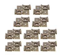 VILLCASE Lot De 10 Charnières En Fer Vert À Double Effet Pour Portail Et Meuble 1,85 Pouces Charnières À Ressort Pliantes Pour Cabinet Et Réparation