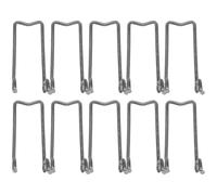 VILLCASE Lot de 20 Chaises de Renforcement en Acier pour Barres D'armature, Capacité Portante Élevée, Support Robuste pour Chantier de Construction