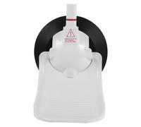 VILLCASE Marchepied de Pliable Blanc en Abs et Epdm avec Design Ergonomique Antidérapant pour Salle de Bain, pour Hôtel et Voyage