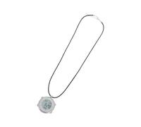 VILLCASE Montre de Poche Électronique Multifonction Réveil et Calendrier, Acier Inoxydable Blanc, Pendentif Suspendu pour Voyage d'affaires et Décoration