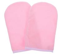 VILLCASE Moufles de Bain en Paraffine pour Spa Chaud, en Coton et Velours, Réutilisables Ajustement Sécurisé, Soins Hydratants pour Mains Femmes, Usage Salon ou Domicile