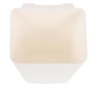 VILLCASE Organisateur de Rangement D'outils en Plastique Blanc Plusieurs Sections, Seau Suspendu Compact pour Matériel de Beauté Délicat, pour Spas et Espaces de Travail
