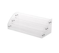 VILLCASE Organisateur de Vernis à Ongles en Acrylique Structure Solide, Design Multi-niveaux Compact, Support Stable et Base Plate pour Maquillage