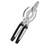 VILLCASE Ouvre-boîte Multifonction en Acier Inoxydable, Ouvre-bouteille Compact et Antidérapant, Design Pratique et Résistant à L'usure Cuisine et Bar