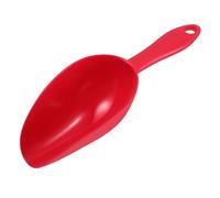 VILLCASE Pelle à Grains Rouge en Plastique Cuisine et Buffet, Multi-usage, Poignée Ergonomique, Réutilisable et Simple à Nettoyer