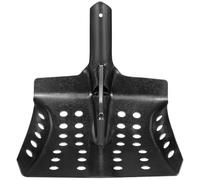 VILLCASE Pelle à Tamiser Canalisations en Fer Argenté pour Nettoyage Drain Trous Filtrants, Outil Réutilisable pour Divers Environnements de Jardin