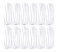 VILLCASE Pochette Transparente en PVC pour Cartes et Billets, Lot de 60 Pièces Adhésif Double Face, Visible et Organisée pour Bricolage et Usage Quotidien