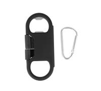 VILLCASE Porte-clés Câble en Abs et Métal avec Ouvre-bouteille Câble de Chargement Multifonction Design Chic et Compact pour Voyage et Usage à Domicile