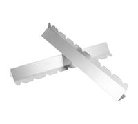 VILLCASE Présentoir à Brochettes en Acier Inoxydable, Support Multifonction 9 Positions pour Barbecue, Adapté aux Accessoires Cuisine en Extérieur