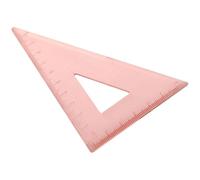 VILLCASE Règle Triangle Cuivre Multifonction pour Dessin et Mesure Outil à Dessin Vintage avec Échelle de Calcul Intégrée pour Étudiants et Artisans