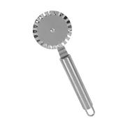 VILLCASE Roulette Élégante Inoxydable en Poignée et Ergonomique Acier Pâtisserie Légère Découpe Précise de Pâte à Pizza et Pâtisserie à Domicile