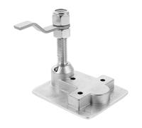 VILLCASE Serrure INOX Poignée Affleurante Robuste Loquet à Came Encastré Bateau en Acier Inoxydable pour Trappe de Pont et Compartiments Marins, pour Usage Marine