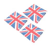 VILLCASE Serviettes Décoratives en Papier Drapeau Britannique Union Jack, 3 Paquets pour Fêtes et Divertissements Quotidiens, Design Imprimé Créatif et Individuel