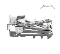 VILLCASE Support Pliable pour Réservoir de Propane Acier Inoxydable Trépied Stable pour Camping Randonnée Support Compact et Facile à Installer pour Cuisson Extérieure