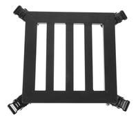 VILLCASE Support Pot de Fleurs avec roulettes Base Carrée Métal Noir Mobile et Stable pour Plantes Intérieur et Extérieur Chariot pour Jardinière et Vase Lourd