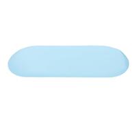 VILLCASE Tableau Blanc Autocollant Ovale Effaçable à Sec et Amovible en Mousse Colle Fer pour Bureau ou Maison, pour Messages et Mémos Familiaux