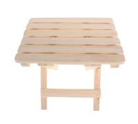 VILLCASE Tabouret de Camping Pliant en Bois Beige, Siège Portable Léger | Usage Extérieur et Randonnée, Stabilité Fiable et Soutien Sûr, Style Minimaliste Simple et Élégant