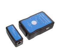 VILLCASE Testeur de Câble Réseau Portable en Plastique Interface D'affichage Claire pour Test de Câble Ethernet et Fibre Optique Haute Vitesse