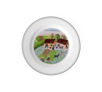 Villeroy & Boch 10-2337-2666 Assiette à Pain Porcelaine Vert 18 x 18 x 9 cm 1 Assiette