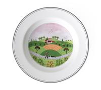 Villeroy & Boch 10-2337-2707 Assiette Creuse Porcelaine Vert 22,6 x 22,9 x 9,5 cm 1 Assiette