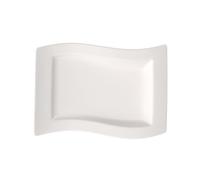 Villeroy & Boch 10-2525-2699 Assiette Gourmet Porcelaine Blanc 40,5 x 24,5 x 8 cm 1 Assiette