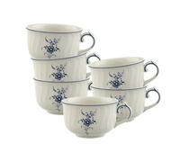 Villeroy & Boch 1023411270 Vieux Luxembourg Lot de 6 Tasses à thé en Acier Inoxydable
