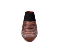 Villeroy & Boch Vase soliflore Manufacture Swirl 11-3794-1115 Cristal Noir 18 cm