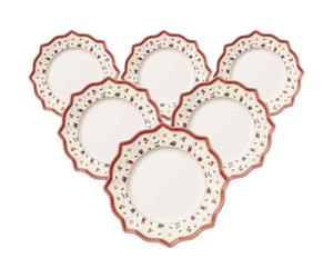 Villeroy & Boch 1485852622 Toy's Delight Lot de 6 assiettes plates en porcelain