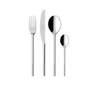 Villeroy & Boch - Afina set de couverts de table, 24 pièces, dimensions : env. 44 x 29 x 6,5 cm, résistant au lave-vaisselle, couverts de table en acier inoxydable poli miroir