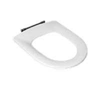 Villeroy & Boch Anneau de siège ViCare 9M636101 blanc , charnières en acier inoxydable