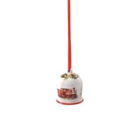 Villeroy & Boch - Annual Christmas Edition Cloche 2025 Multicolore, Cloche de Noël, décoration pour Sapin, déco de Noël, décor Festive, pièce à Collectionner, Porcelaine Premium