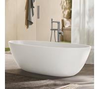 Villeroy & Boch Baignoire autoportante Antao UBQ170TAO7V-RW Quaryl ovale 170x75 cm blanc