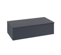 Buffet Villeroy & Boch Antao K40100HG 100 x 26,8 x 50 cm, plan vasque laqué couleur bleu nuit mat