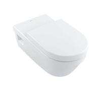 Villeroy und Boch ViCare wall washdown WC 5649R0T2 blanc AntiBac C-plus, DirectFlush, sortie horizontale