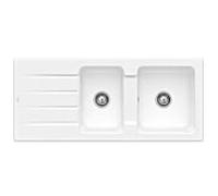 Villeroy & Boch V&B Évier Architectura 80 cm avec garniture vidage, excentrique, blanc sn CeramicPlus Quantité:1