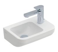 Villeroy & Boch Architectura lave-mains avec trou de robinet à droite sans trop-plein 36x26cm - blanc 43733701