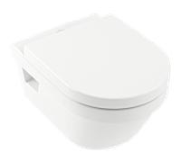 Villeroy & Boch Architectura mur WC 5684R0T2 blanc AntiBac c-plus, sans monture, lavable