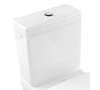Villeroy & Boch Architectura - Réservoir de chasse d’eau pour WC à poser, alimentation latérale/arrière, CeramicPlus, blanc alpin 5787G1R1